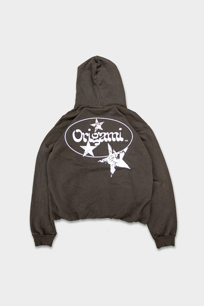 ORIGAMI LOGO GRAPHIC HOODIE